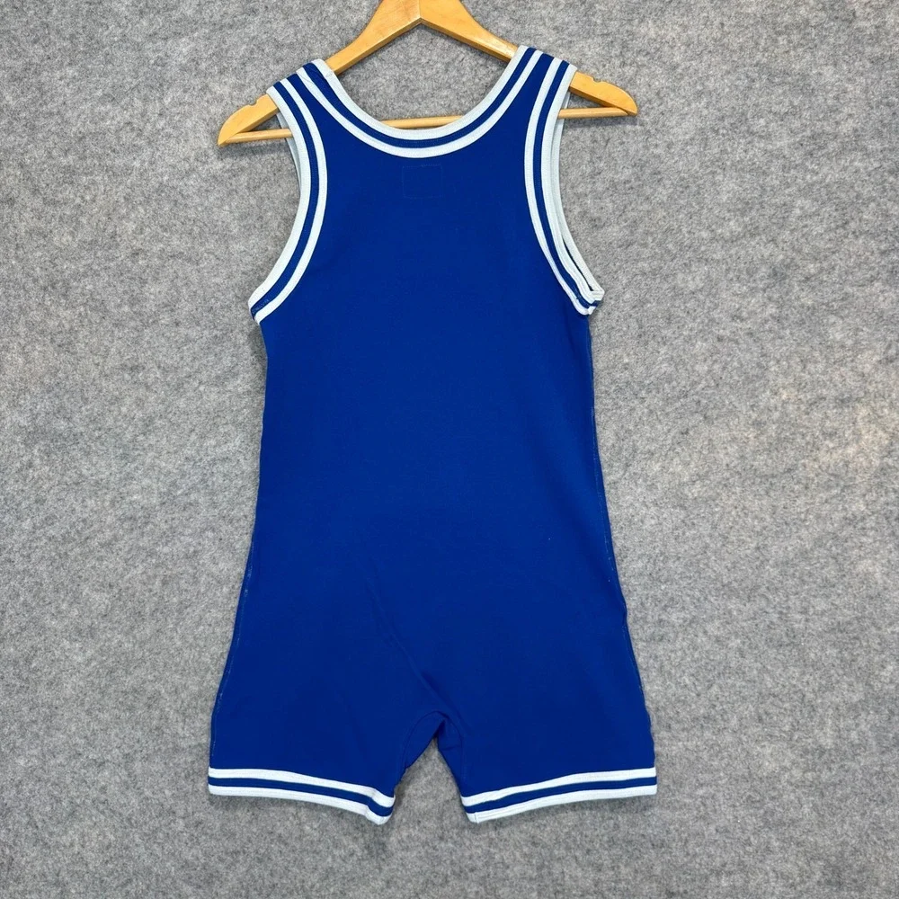 Vintage Champion Wrestling Bib‎ Jersey Adult Large Hall #10 Team Issued 80s USA